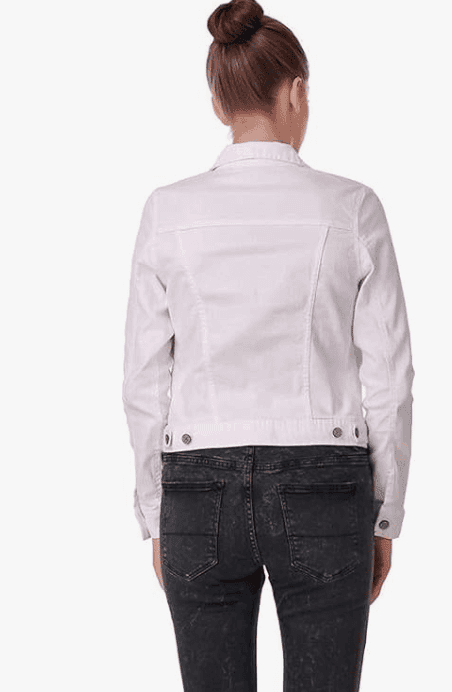 Kanzul Women's Solid Regular Jacket view 2