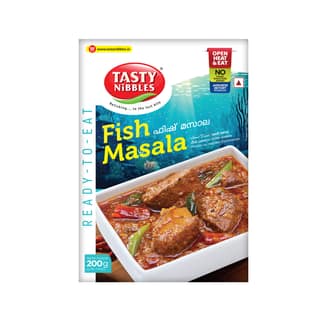 Tasty Nibbles Ready To Eat Fish Masala 200g| No Added Preservatives Using Retort Technology