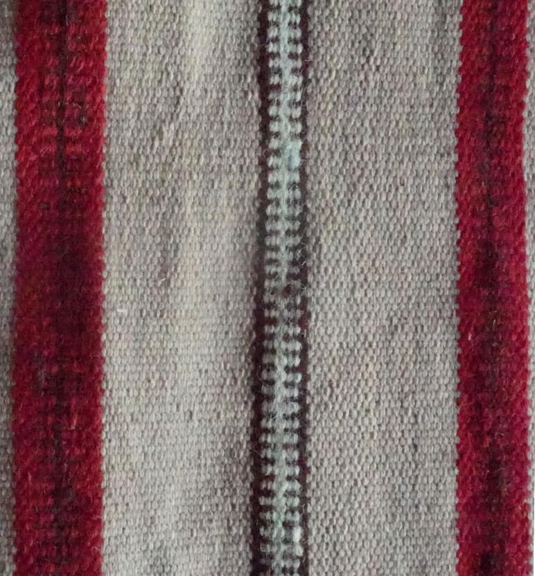 Handloom Punja Durrie Carpet | Traditional Cotton Handwoven Floor Carpet view 4