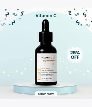 LUCACCI Face Serum Vitamin C Radiant Glow For All Skin Type ( Pack of 1 )