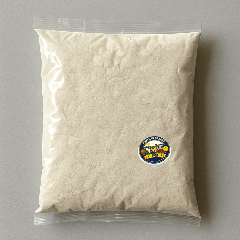 Pukkhan Bazaar's singhara flour