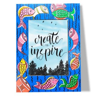 Kalighat Art on Frame DIY Kit by Penkraft