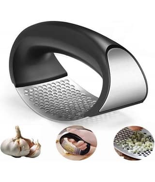 purple dust Stainless Steel Vegetable Grater ( Pack of 1 ) - Black