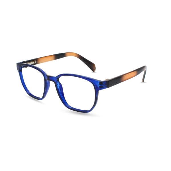 Lensoz Aura Z Wayfarer 2 - Blue & Mix Brown