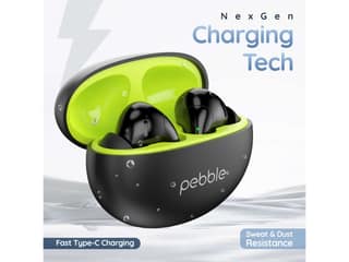 Pebble CurveBuds Earbuds - Jet Black