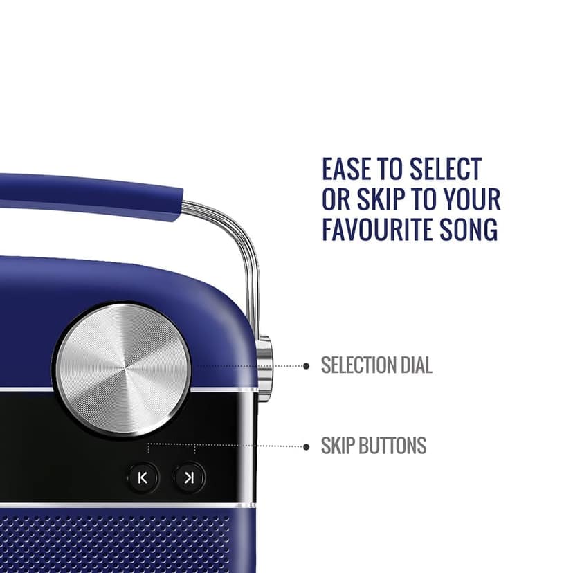 Saregama Carvaan Premium Hindi (Royal Blue) view 3
