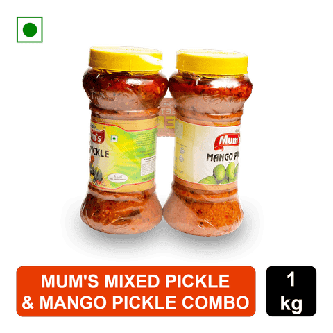 Mum'S Mixed Pickle And Mango Pickle Combo, 500 kg Jar view 3