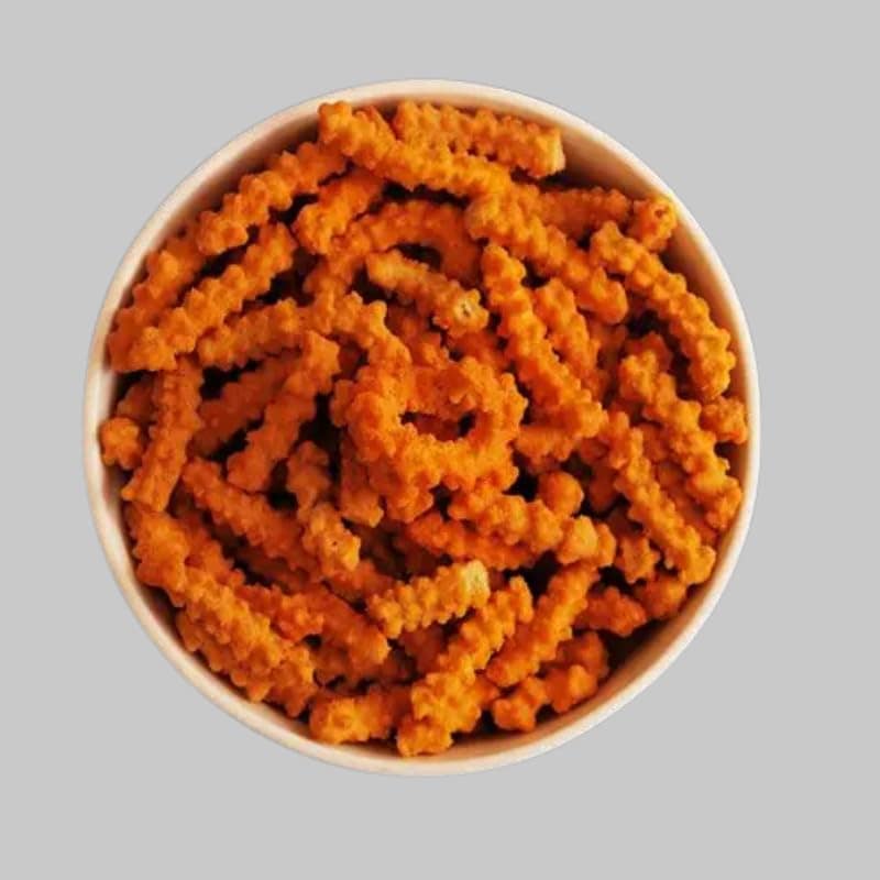 CRUNCHIZZ - 3 in 1 CHAKLI COMBO I GHEE Murukku, RICE Murukku, TOMATO Murukku I Traditional South Indian Recipe I No Artificial Additives I Authentic & Crunchy I 250 Gram Each I Total 750 Grams view 4