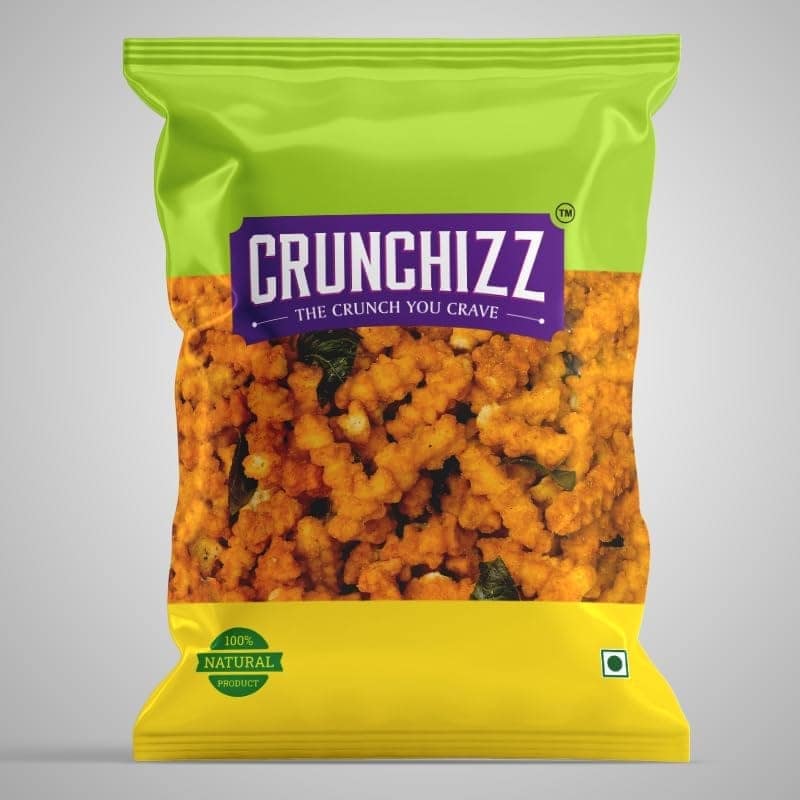 CRUNCHIZZ - 3 in 1 CHAKLI COMBO I GHEE Murukku, RICE Murukku, TOMATO Murukku I Traditional South Indian Recipe I No Artificial Additives I Authentic & Crunchy I 250 Gram Each I Total 750 Grams view 9