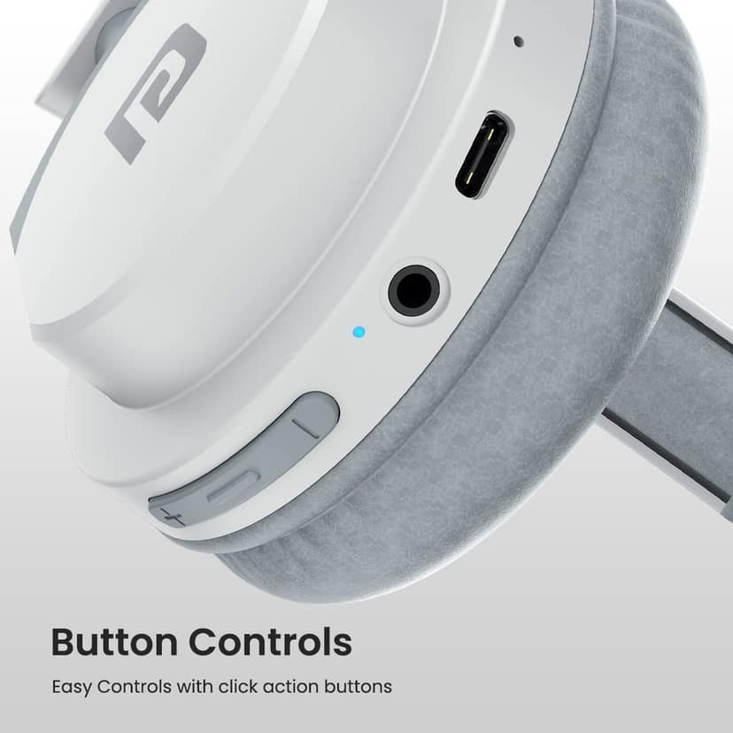 Portronics Muffs M2 Bluetooth Headphones On Ear view 4