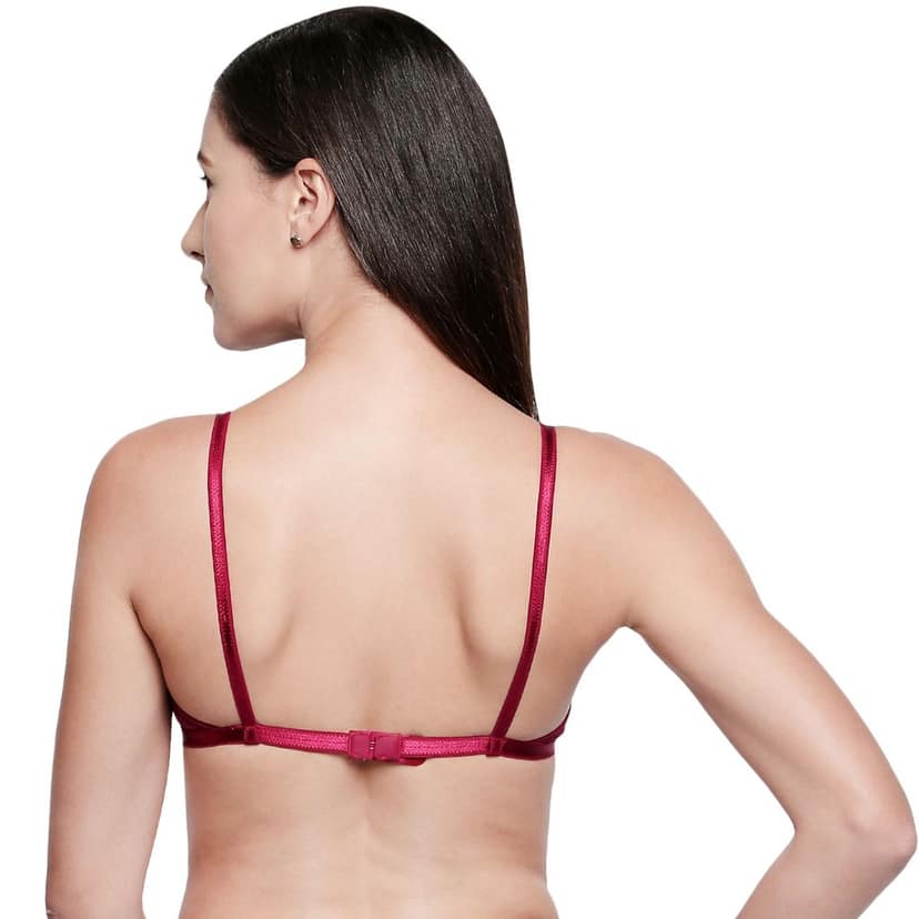 Bodycare Cotton Lightly Padded Non wired Tshirt Bra-Pack of 3 view 4