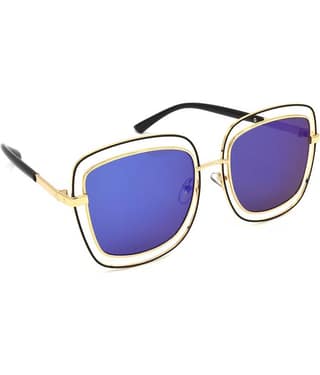 Hrinkar Multicolor Oversized Sunglasses ( Pack of 1 )