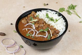 Chole chawal combo