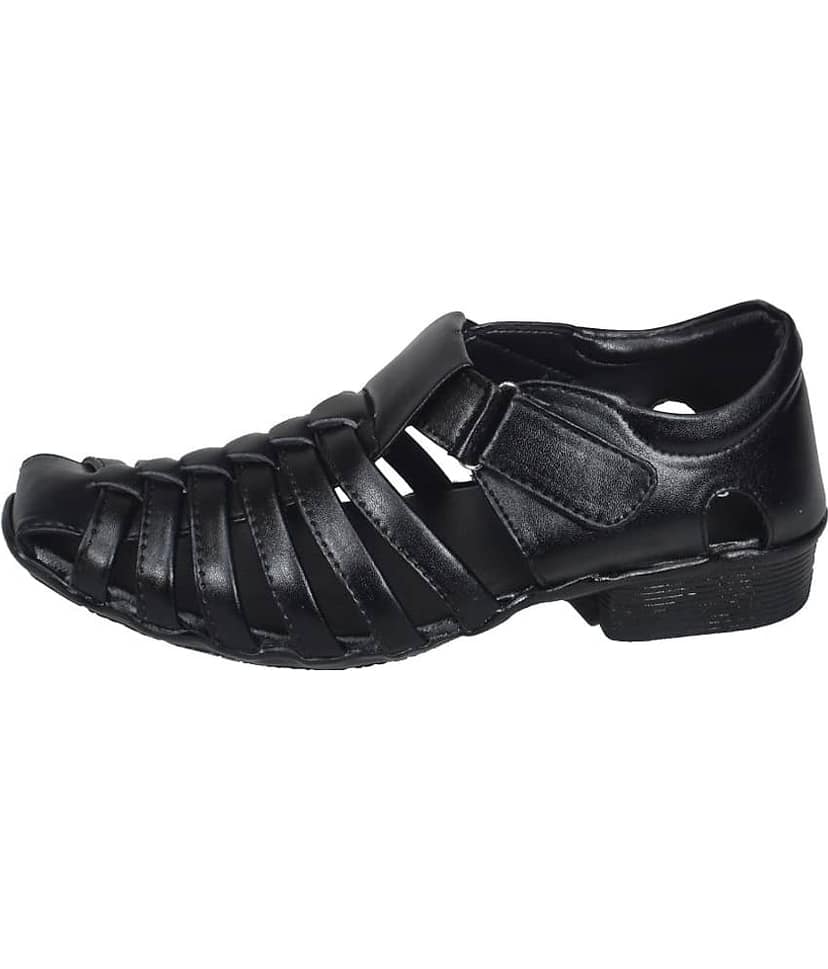 Dream Makers - Black Men's Sandals view 2