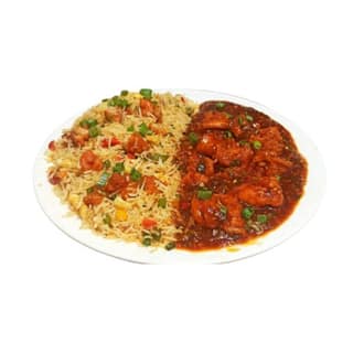Manchurian Fried Rice (Chicken)