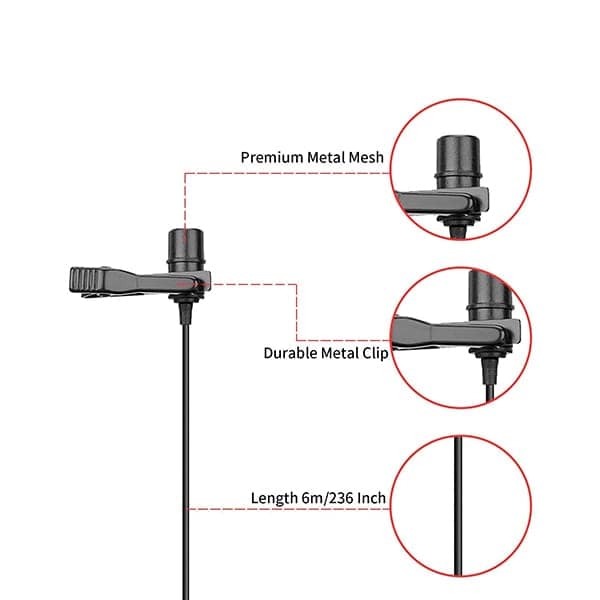 Boya BY-M1 Pro Universal Lavalier Microphone view 3