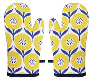 Airwill, Cotton Heart Resistant Oven Gloves (Pack of 2 Pieces)