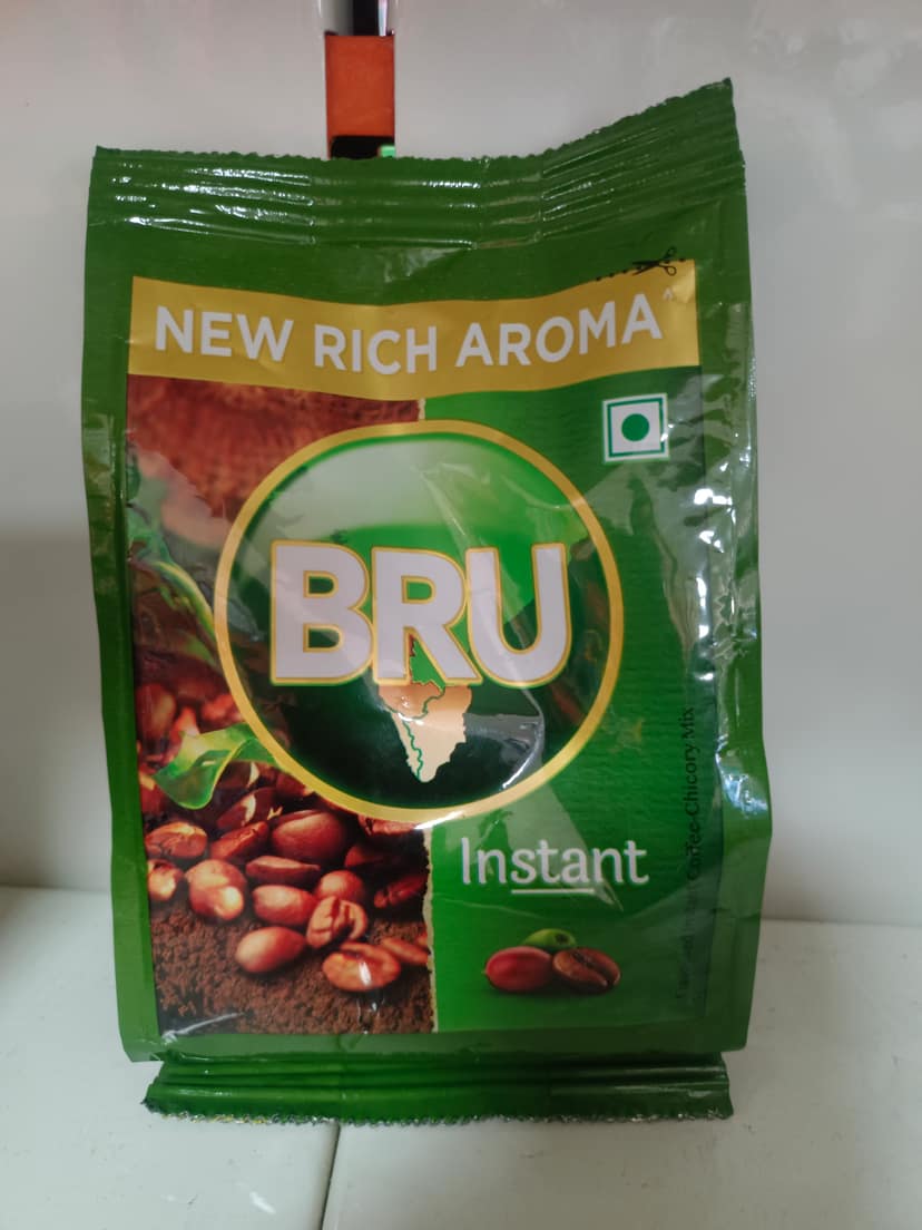 Bru coffee instant packet