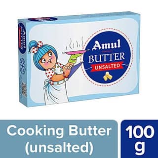 AMUL BUTTER UNSALTED 100GM