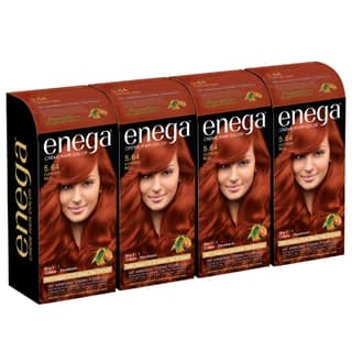 Enega Copper Red Hair Color Cream120ml | No Ammonia | With Argan Oil & Green Tea Extract | Nourishing & Long-Lasting