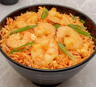 Schezwan Prawn Fried Rice