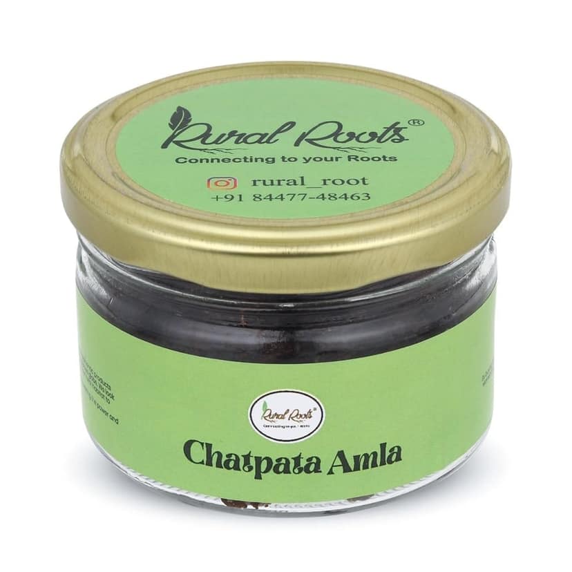 Rural Roots Chatpata Amla Candy 150g | Tangy Indian Gooseberry Treat | Vitamin C Rich Mouth Freshener | Digestive & Immunity Booster view 4