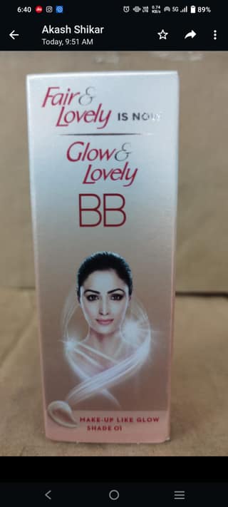 Glow and lovely BB cream