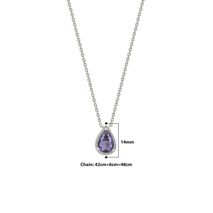 Silver Grape Vine Necklace view 4