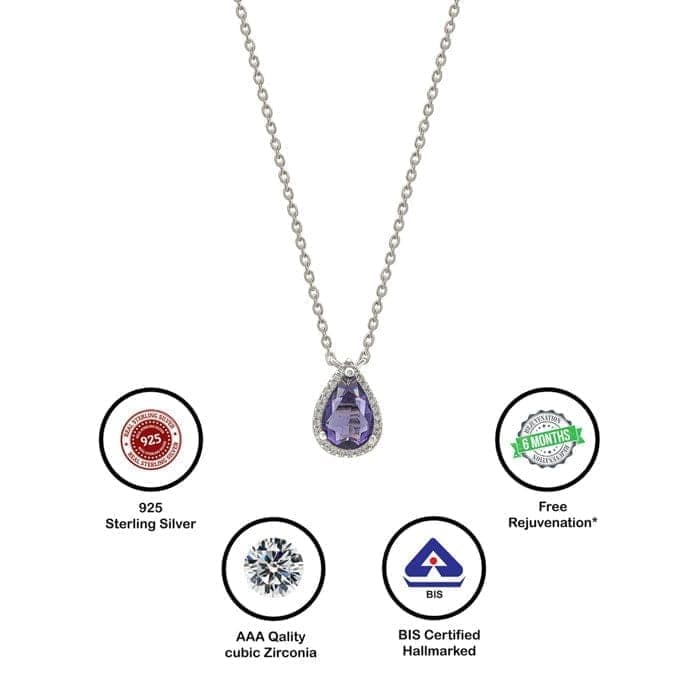 Silver Grape Vine Necklace view 6