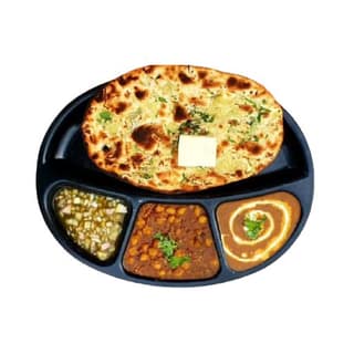 Chaap Masala Plus 3 Rumali Roti Plus Salad