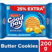 BRITANNIA GOOD DAY BUTTER COOKIES 200GM