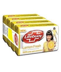 LIFEBUOY LEMON YELLOW SOAP 100GM X 5U