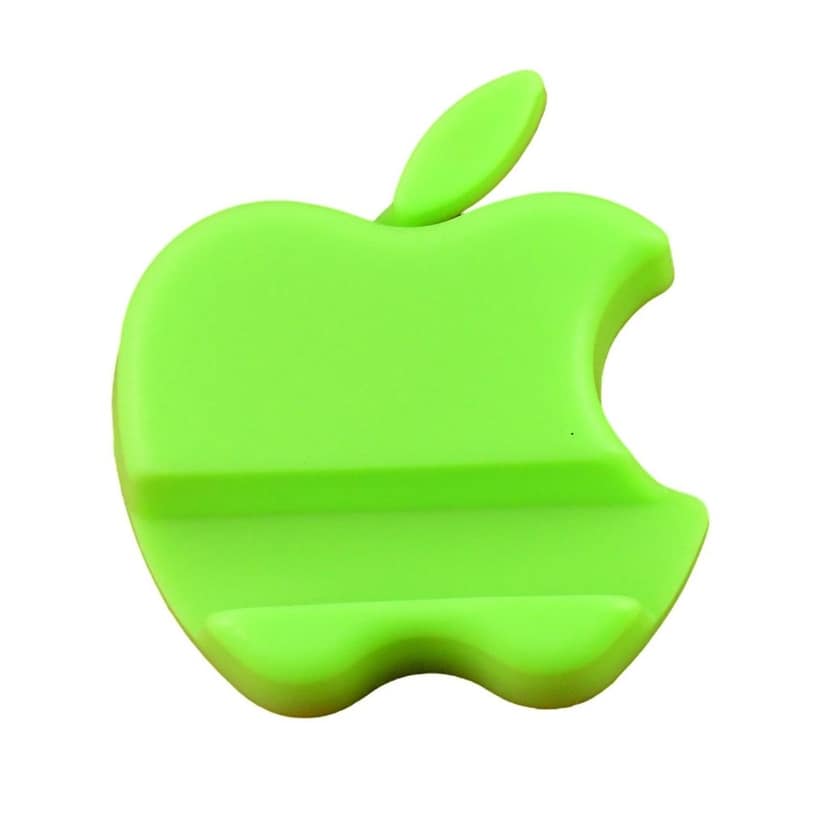 Apple-Shaped Plastic Mobile Phone Holder (3 Pc & mix color) view 6