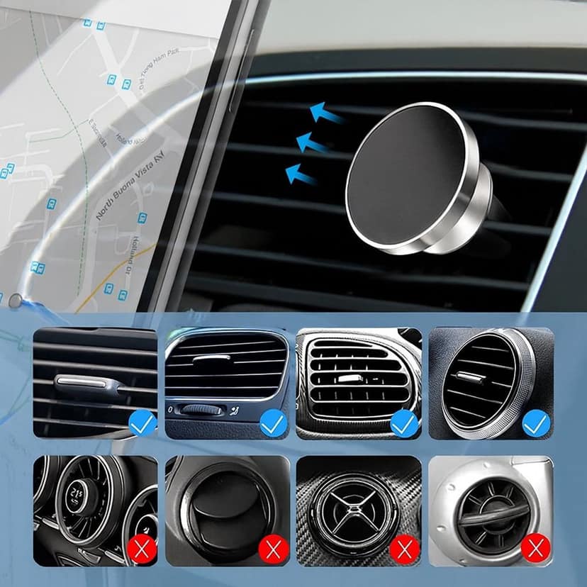 360° Rotating Magnetic Phone Holder Stand (1 Pc) view 8