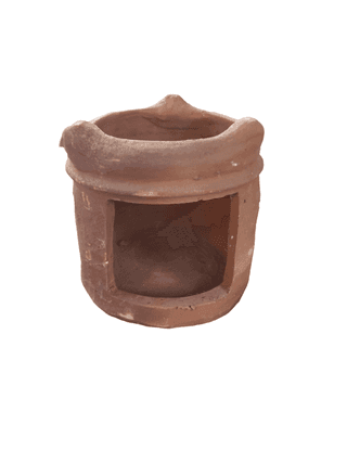 Handmade Clay Pot for Cooking, Baking, and Heating
