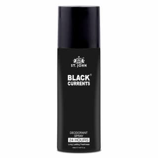 ST.JOHN Deo Black Current Deodorant Body Spray for Long Lasting Protection 150ml (Pack of 12)