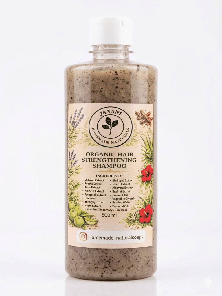Janani Natural Anti dandruff hand made shampoo