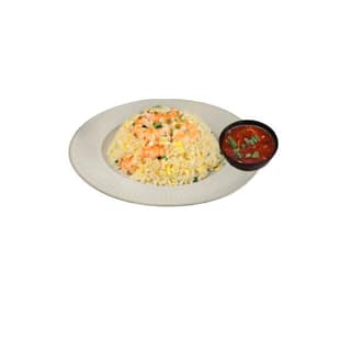 Prawn Fong Rice with Gravy