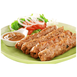 Chicken seekh kebab fry (4 pcs)