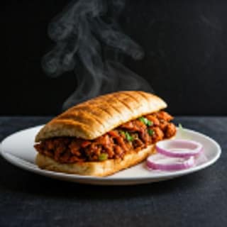 Non Veg Grill Sandwich or Momo