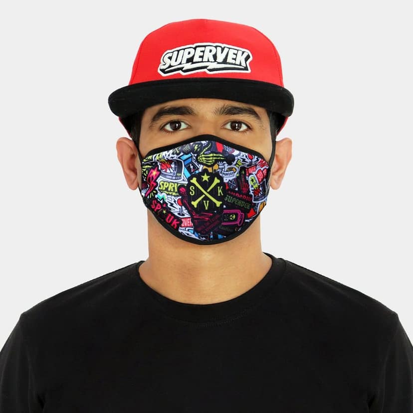 Stickulture Face Mask view 4