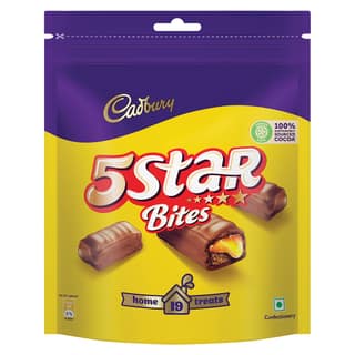 Cadbury Dairy Milk Chocolate Home Treats, Pack of 17 Mini Chocolate Bars, 119 g