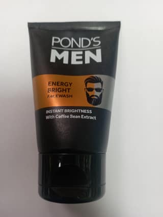 Pond's Men Energy Bright Facewash Instant brightness With coffee bean extract