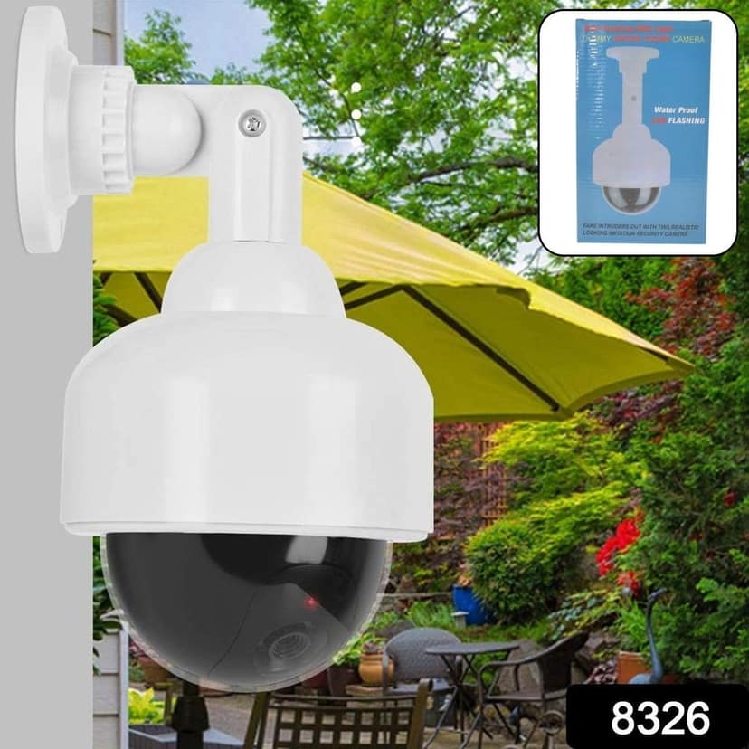Fake / Dummy Camera CCTV, with Flashing Red LED Light (1 Pc / Battery Not Included) view 2