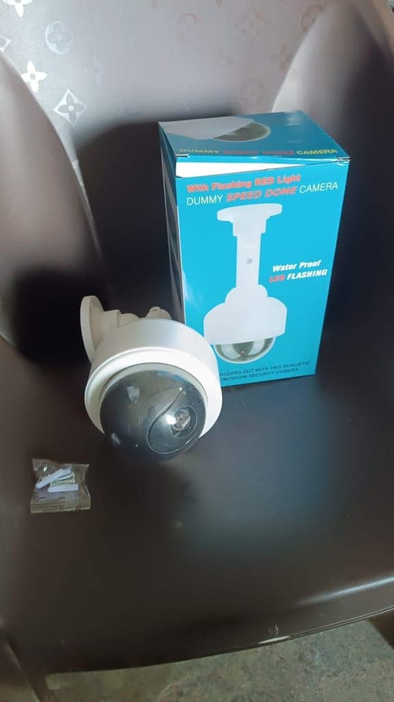 Fake / Dummy Camera CCTV, with Flashing Red LED Light (1 Pc / Battery Not Included) view 9