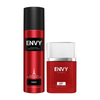 Envy Pack of 2 Fiery 120ml Deo & Fiery 50ml Perfume Each