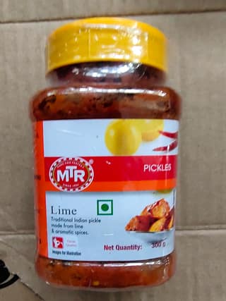MTR pickle - lime 300 g jar