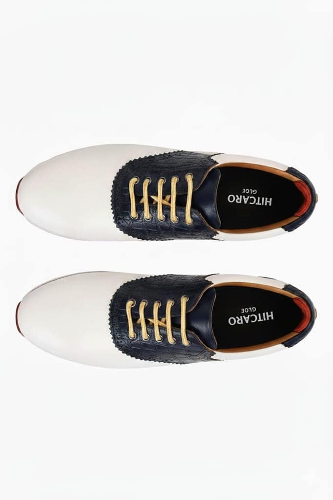 HITCARO Men Proffessional Leather Golf Shoes | Lace-Up | Phylon Sole |Waterproof | Comfortable | Breathable | Sports Shoes view 3