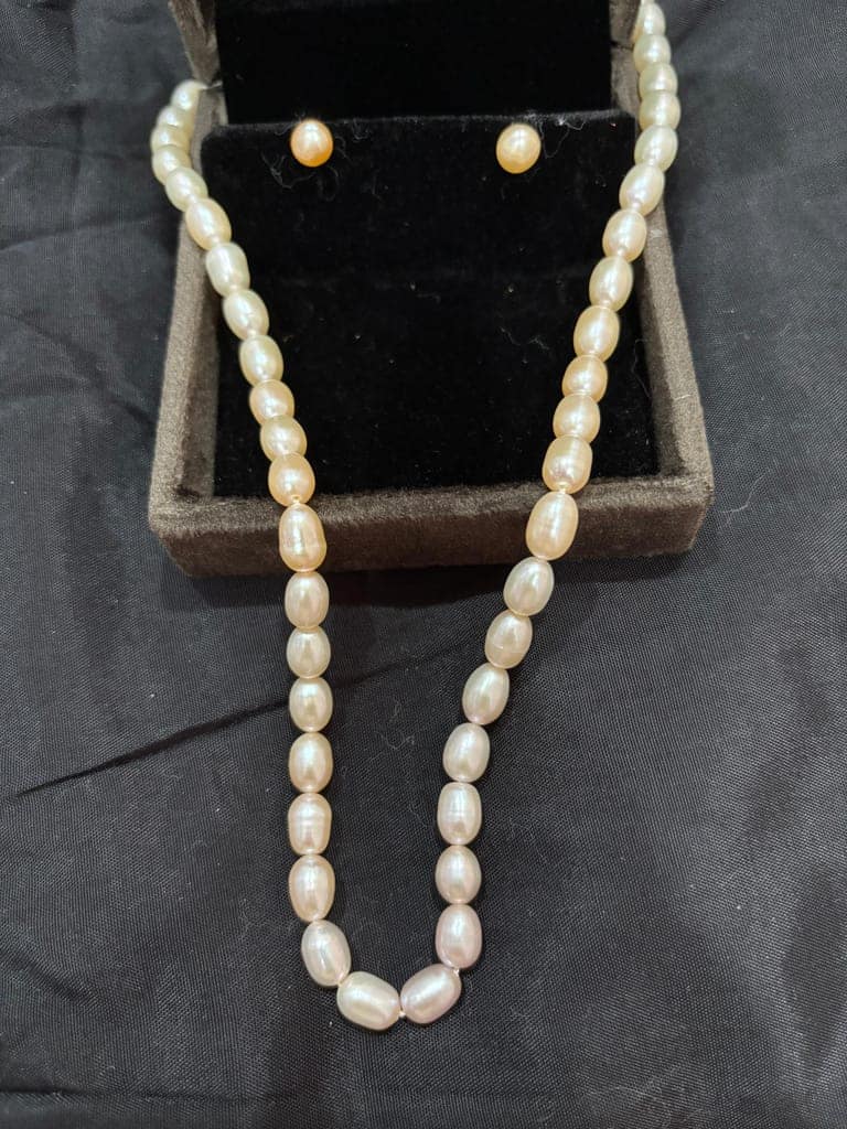Single Line Multicolour Pearl Set