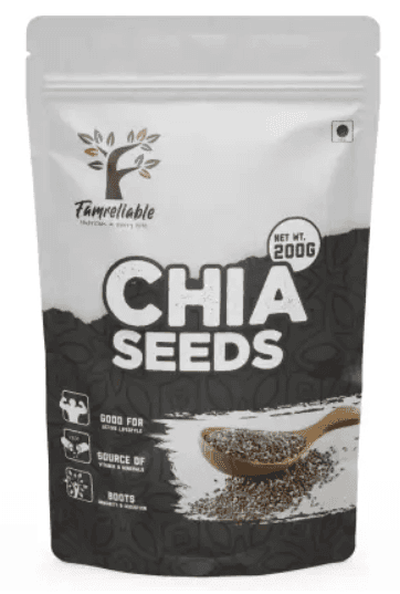 Famreliable Supercharge Your Day with 200g of Premium Chia Seeds, Boost Your Energy Chia Seeds (200 g)